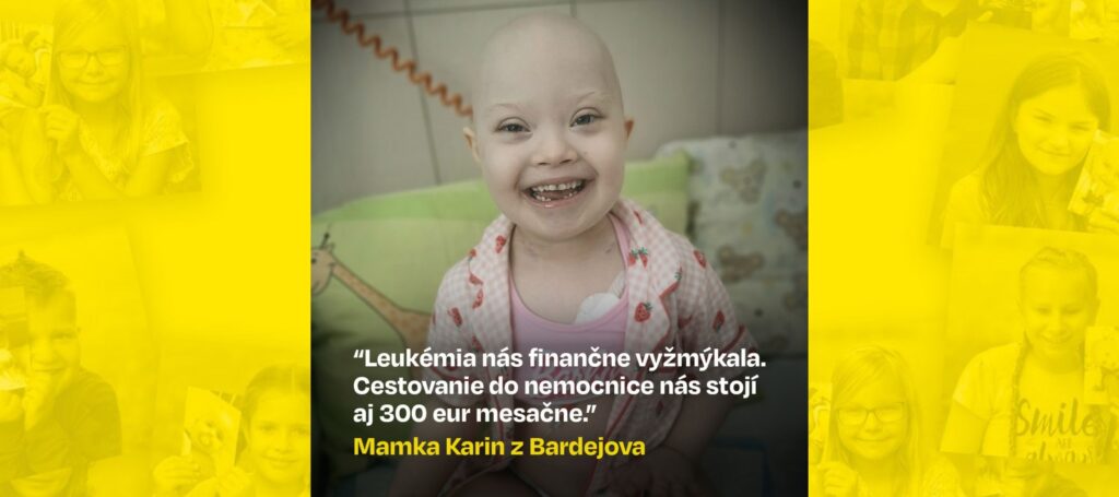 Deti s ťažkou chorobou by nemali byť odsúdené na život v chudobe